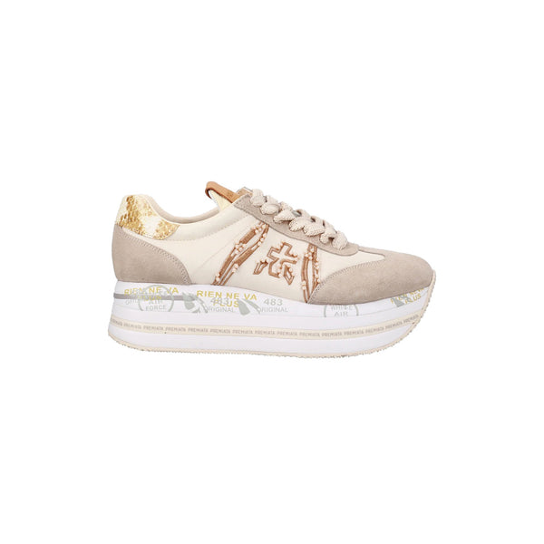 Premiata Sneakers Sneakers Donna Beth 7375 in camoscio 35 - Francavilla Moda