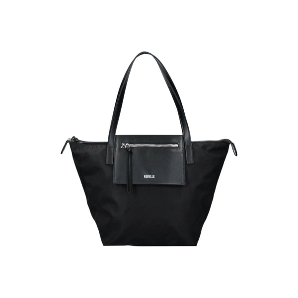 Borsa shopper media Donna Noa in nylon Nero