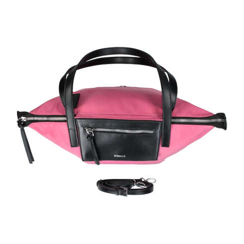 Borsa shopper media Donna Noa in nylon Orchidea