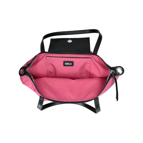 Borsa shopper media Donna Noa in nylon Orchidea