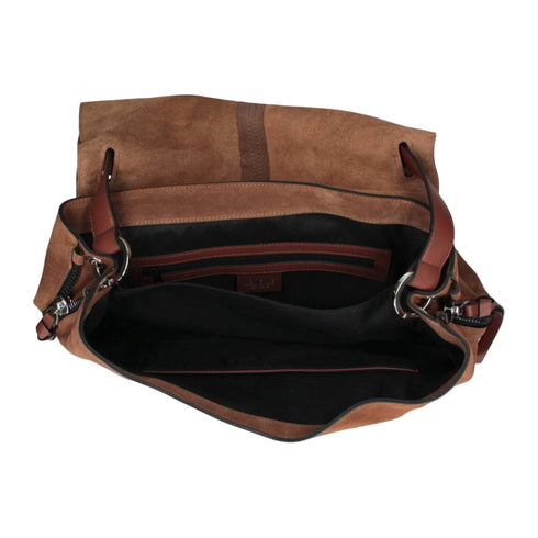 Rebelle Borsa a spalla Borsa a spalla grande Lampetra in camoscio UNI - Francavilla Moda