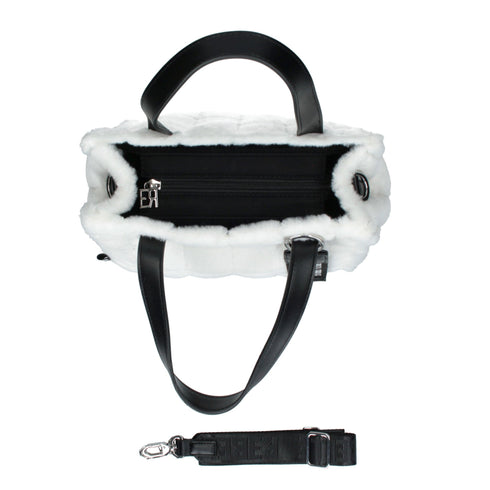 Rebelle Borsa a mano Borsa Donna media Poppy Fur UNI A25-REBELLEREB0292FUR-0066-UNI - Francavilla Moda