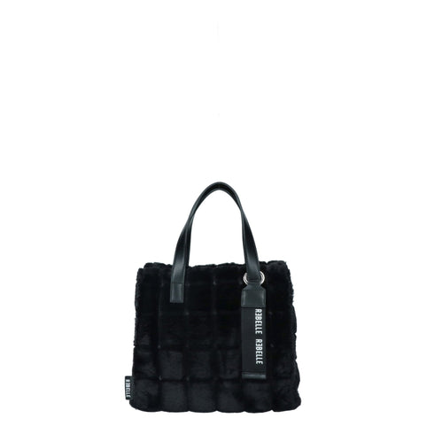 Rebelle Borsa a mano Borsa Donna media Poppy Fur UNI - Francavilla Moda