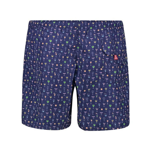 Red Mare Costume Costume Uomo con stampa Cocktail Blu P24-RED MARERF10073-V0011-M - Francavilla Moda