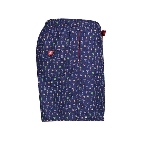 Red Mare Costume Costume Uomo con stampa Cocktail Blu P24-RED MARERF10073-V0011-M - Francavilla Moda