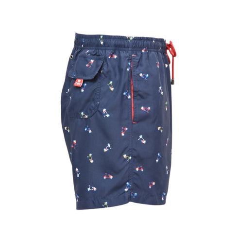 Red Mare Costume Costume Uomo con stampa Vespa Blu - Francavilla Moda