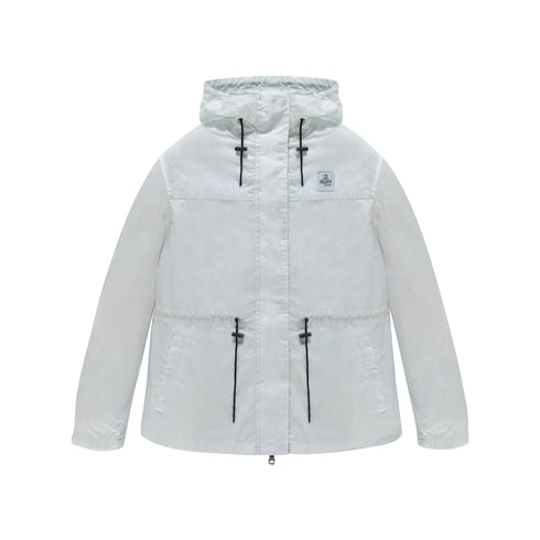 Refrigiwear Giacca leggera Giubbino Donna Beverly Jkt con coulisse Celeste - Francavilla Moda