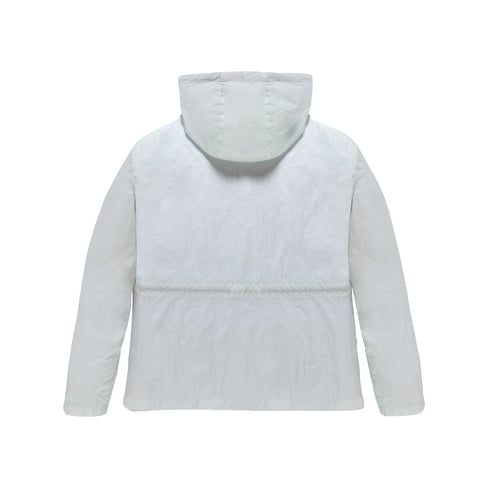 Refrigiwear Giacca leggera Giubbino Donna Beverly Jkt con coulisse Celeste - Francavilla Moda