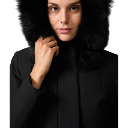 Refrigiwear Parka lungo Parka Donna Lady Tech Fur ecopelliccia S - Francavilla Moda