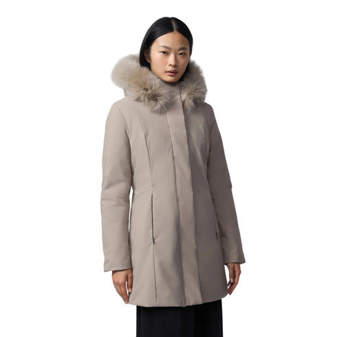 Refrigiwear Parka lungo Parka Donna Lady Tech Fur ecopelliccia S - Francavilla Moda