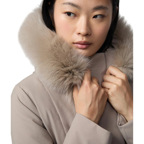 Refrigiwear Parka lungo Parka Donna Lady Tech Fur ecopelliccia S - Francavilla Moda