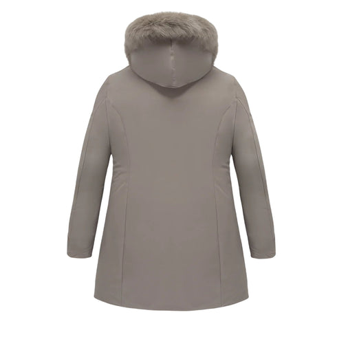 Refrigiwear Parka lungo Parka Donna Lady Tech Fur ecopelliccia S - Francavilla Moda