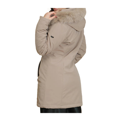 REFRIGIWEAR Parka lungo Parka Donna lungo Lady Tech Fur S - Francavilla Moda