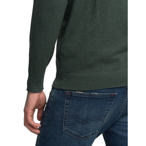 Replay Cardigan Cardigan Uomo a V in cotone S A25-REPLAYUK486223138-M74-S - Francavilla Moda