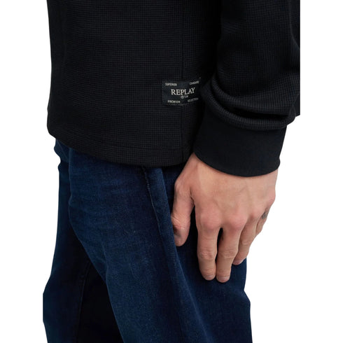 Replay T-shirt T-shirt Uomo Alveale punto waffle S A25-REPLAYM310185204-098-S - Francavilla Moda