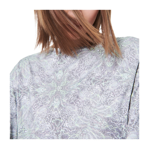 RRD Blusa Blusa Donna a 3/4 con motivo floreale Blu P25 - RRD25713 - 60 - 40 - Francavilla Moda