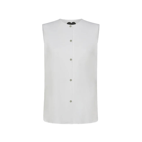 RRD Camicia casual Camicia Donna Oxford Sleeveless Shirt 32 P25 - RRD25752 - 09 - 32 - Francavilla Moda