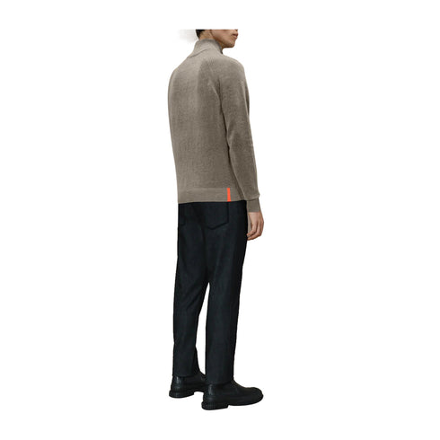 RRD Cardigan Cardigan Uomo Velvet Full Zip Tortora A24 - RRDW24134 - 84 - 48 - Francavilla Moda