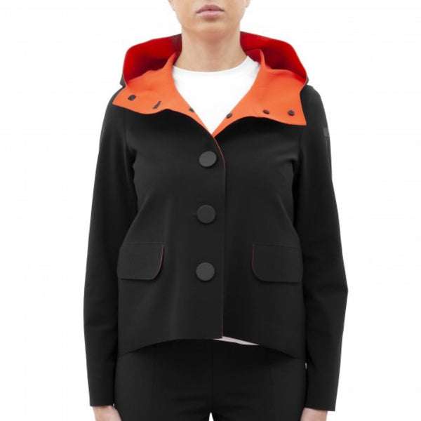 RRD Giacca leggera Giacca Caban Donna in licra con cappuccio 42 - Francavilla Moda