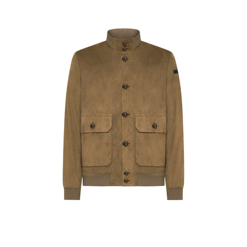 RRD Giubbino Giubbino Uomo in micro velour effetto suede 48 P26-RRD26018-84-48 - Francavilla Moda