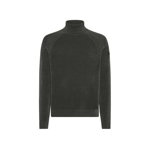 RRD Dolcevita Maglia Uomo a collo alto Velvet Turtleneck Grigio scuro A24 - RRDW24133 - 11 - 48 - Francavilla Moda