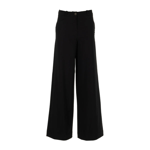 RRD Pantaloni Pantalone Donna Livia wide leg Nero - Francavilla Moda