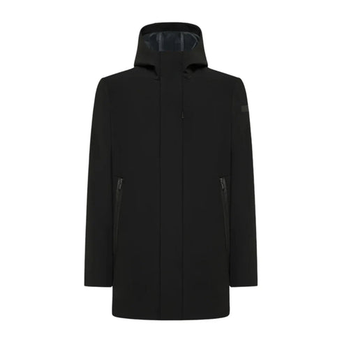 RRD Parka lungo Parka Uomo Winter Thermo lungo Nero - Francavilla Moda
