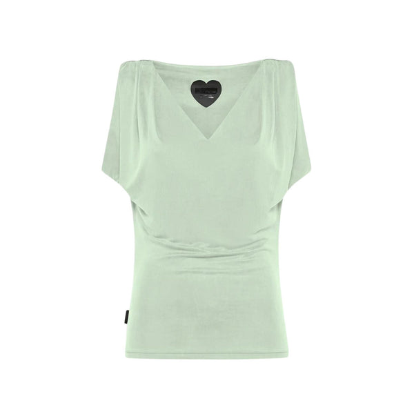 RRD Top Top Donna in curpo Kim Wom Latte menta P24-RRD24707-25-40 - Francavilla Moda