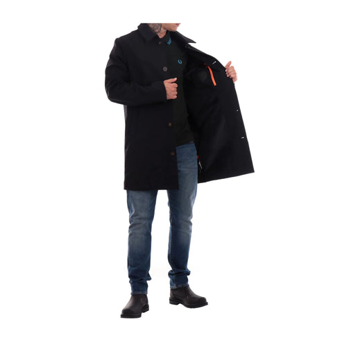 RRD Trench Trench Uomo Winter Thermo Coat Nero - Francavilla Moda
