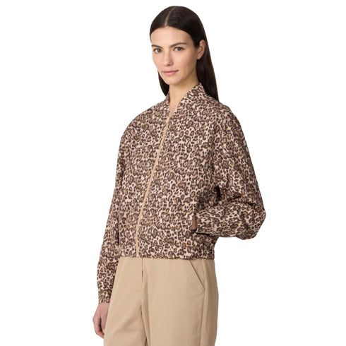 Save The Duck Bomber Bomber Donna con stampa animalier 0 - Francavilla Moda