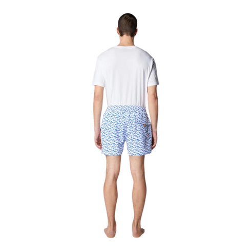 Save The Duck Costume Costume da bagno Uomo Ademir con stampa Bianco P24-SAVE THE DUCKDW1222MSIPO18-21060-M - Francavilla Moda