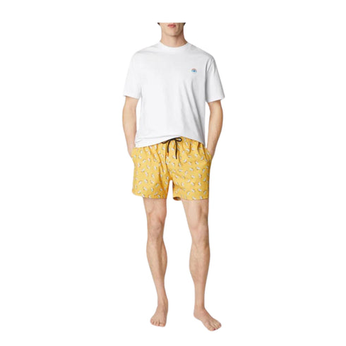 Save The Duck Costume Costume da bagno Uomo Ademir con stampa Giallo - Francavilla Moda