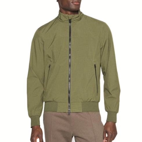 Save The Duck Giacca leggera Giubbino Uomo modello Finlay Verde oliva - Francavilla Moda