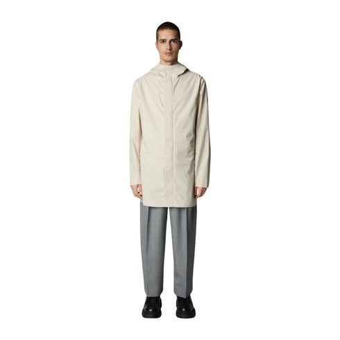 Save The Duck Trench Trench Uomo modello Dacey Shore beige - Francavilla Moda