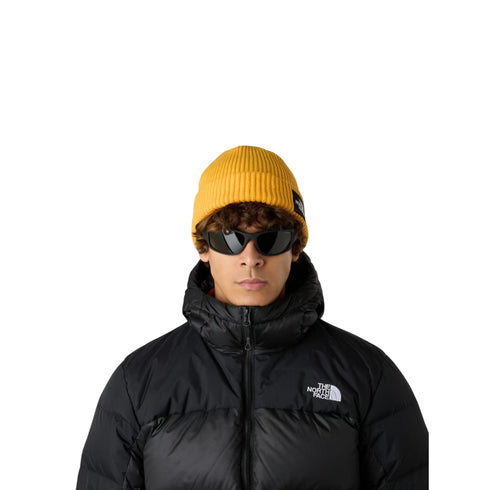 The North Face Berretto Berretto Uomo in lana a coste con patch UNI A25-NORTH FACENF0A8CGZ-56P-UNI - Francavilla Moda