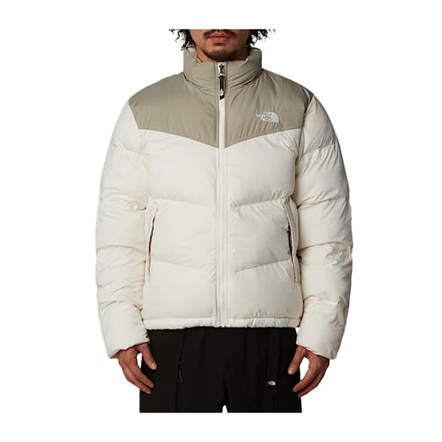 The North Face Piumino corto Piumino Uomo Saikuru bicolore XS A24 - NORTH FACENF0A853I4QI - WHITEDUNE - XS - Francavilla Moda