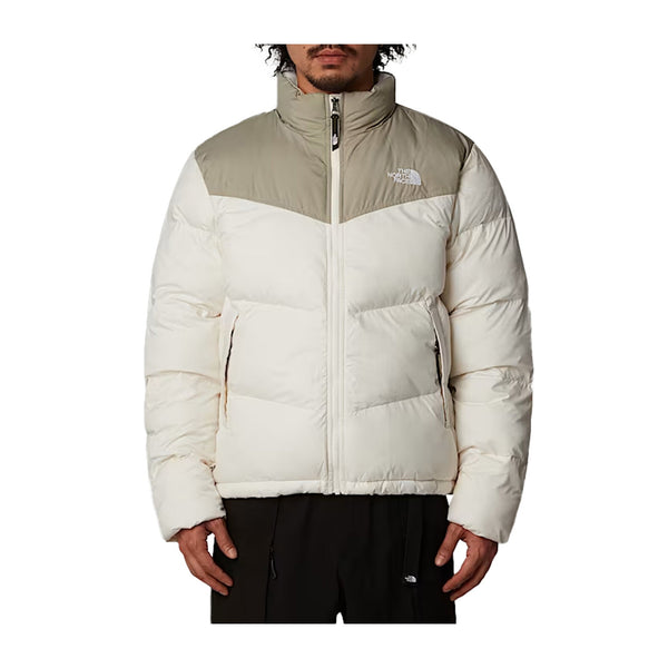 The North Face Piumino corto Piumino Uomo Saikuru bicolore XS A24 - NORTH FACENF0A853I4QI - WHITEDUNE - XS - Francavilla Moda