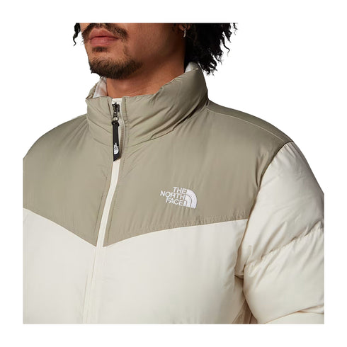 The North Face Piumino corto Piumino Uomo Saikuru bicolore XS A24 - NORTH FACENF0A853I4QI - WHITEDUNE - XS - Francavilla Moda