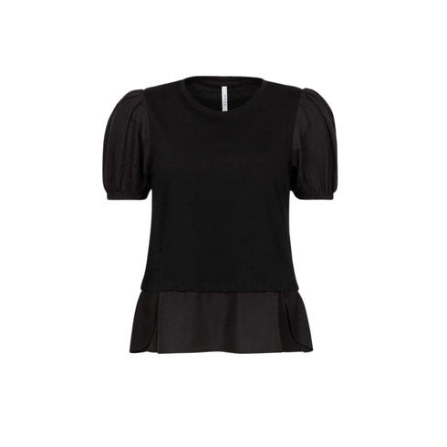 Tiffosi T-Shirt T-shirt Donna con scollo tondo Nero - Francavilla Moda