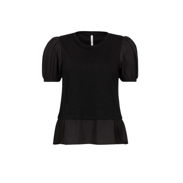 Tiffosi T-Shirt T-shirt Donna con scollo tondo Nero - Francavilla Moda