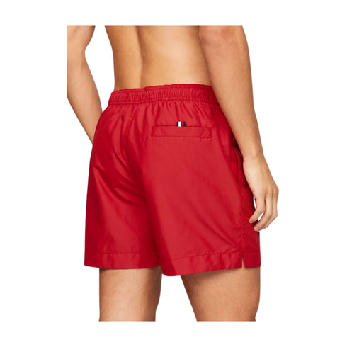 TOMMY BEACHWEAR Costume Costume Uomo con scritta logo Rosso - Francavilla Moda