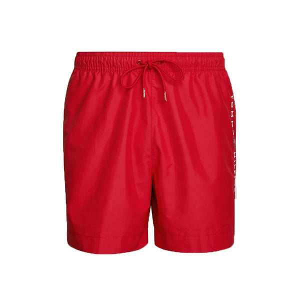 TOMMY BEACHWEAR Costume Costume Uomo con scritta logo Rosso - Francavilla Moda