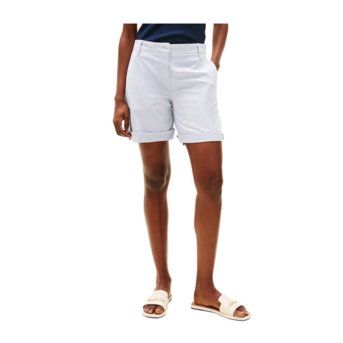 Tommy Hilfiger Bermuda Bermuda Donna Blend Chino 34 P25 - TOMMY HILFIGERWW42457 - ZOO - 34 - Francavilla Moda