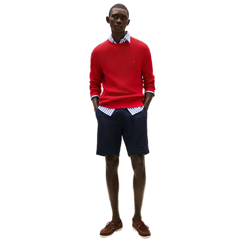 Tommy Hilfiger Bermuda Bermuda Uomo in cotone con bandierina S - Francavilla Moda