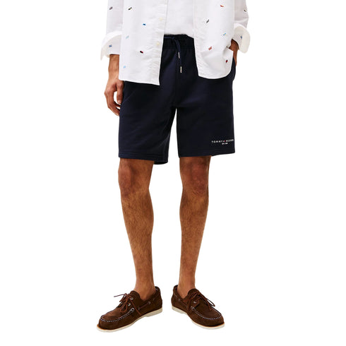 Tommy Hilfiger Pantaloncini sportivi Bermuda Uomo sportivo in felpa S P25 - TOMMY HILFIGERMW38698 - DW5 - S - Francavilla Moda