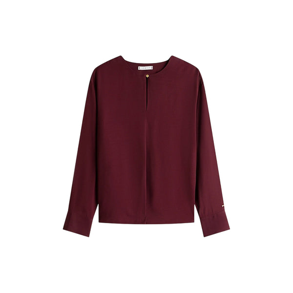 Tommy Hilfiger Blusa Blusa Donna relaxed fit cut out 36 - Francavilla Moda