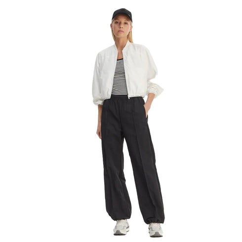 Tommy Hilfiger Bomber Bomber cropped Donna con finitura opaca S - Francavilla Moda
