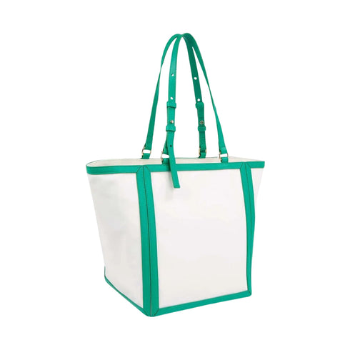Tommy Hilfiger Borsa a spalla Borsa Donna Essential Tote Bianco verde - Francavilla Moda