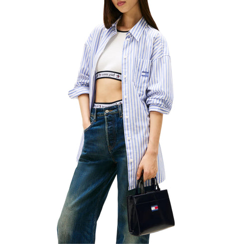 Tommy Hilfiger Borsa a mano Borsa Donna lucida Mini Tote UNI - Francavilla Moda