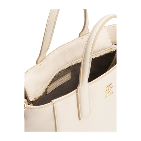 Tommy Hilfiger Borsa a mano Borsa Donna Shopper mini tote Avorio - Francavilla Moda